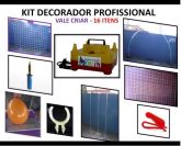 Kit Decoração Profissional: Tela Mágica, Balões, Provençal